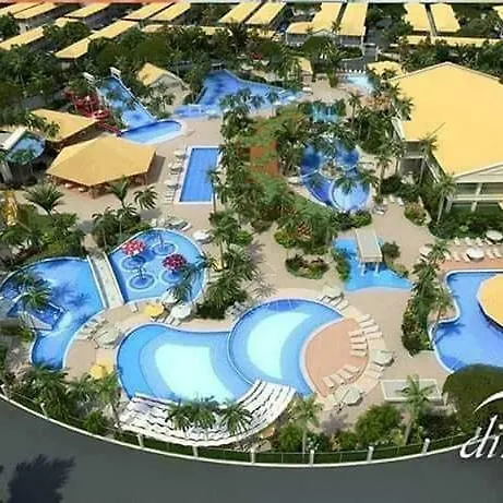 Apartamento L'acqua di Roma fogão micro-ondas geladeira Park aquático 5 pessoas Caldas Novas Brasil